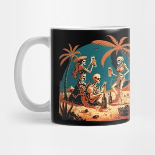 Fun time on skeleton beach Mug